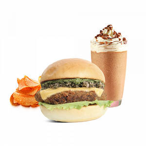 The Veggie Burger Combo
