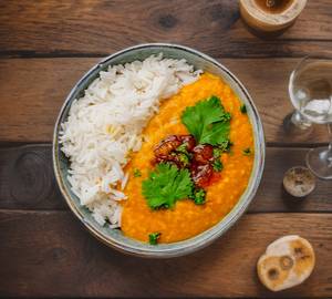 Dal Thadka Rice Bowl