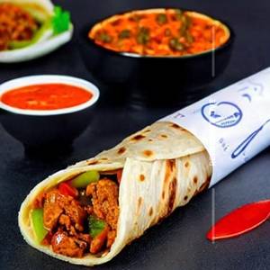 Double Chicken Keema Roll