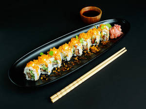 Katsu Chicken  Sushi Roll