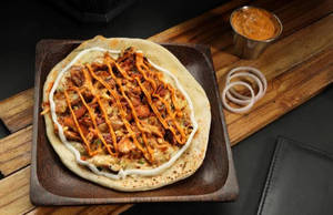Tandoori Kuboos Chicken Shawarma
