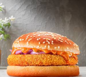 Veg cheese patty burger