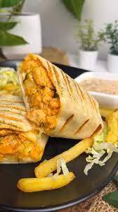 Piri piri Chicken Shawarma Plate