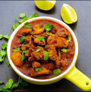 Mushroom tawa masala