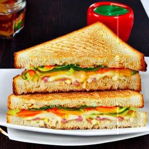 Cheese vegetable sandwich [regular]                                                    