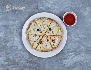 9" Corn Cheese Pizza