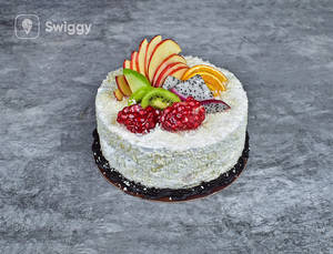 Lychee Half-kg Cake