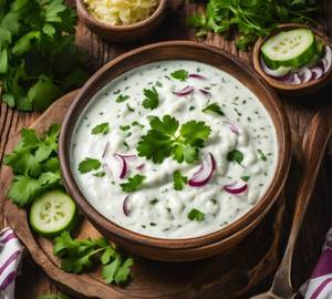 Onion Cucumber Raitha