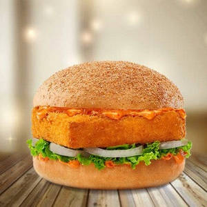 Spicy Paneer Burger