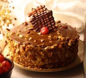 Caramel Almond Cake