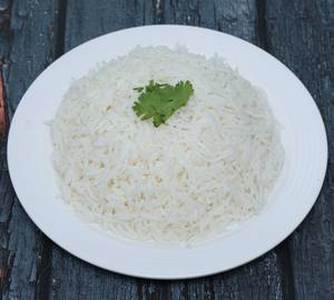 Steamed rice                                                                      