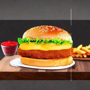 Chicken Chilli Cheese Burger 