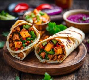 Paneer Chilli Roll
