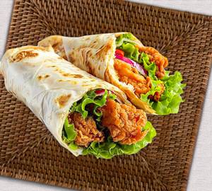Amercan chicken wrap
