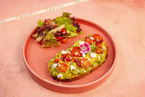 Guacamole On Toast