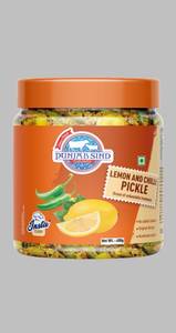 Lemon & Chilli Pickle  : 400 Gm