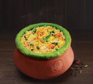 Prawans matka biryani [with matka]
