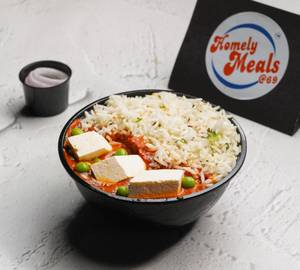 Paneer Matar Rice Bowl