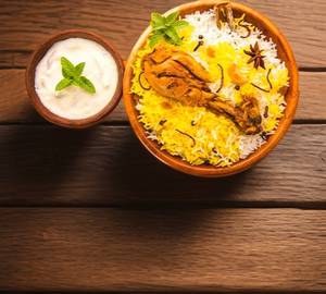 Hyderabadi Chicken Dum Biryani