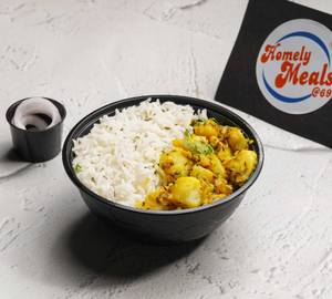 Homely Aloo Jeera Rice Bowl