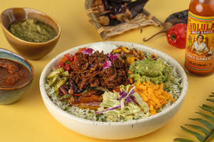 BBQ Pulled Pork Burrito Bowl