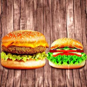 Veg cheese burger