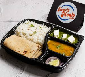 Palak Paneer Meal Thali