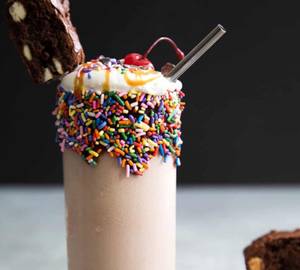 Fresh Brownie Vanilla Base Thick Shake