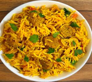 Soya Chaap chatkadar Biriyani