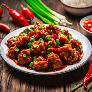 Special Chicken Manchurian Dry [8 Pcs]