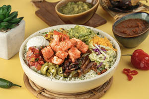 Cilantro Lime Prawn Burrito Bowl