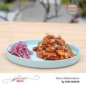 Crispy Lotus Stem And Water Chestnut Miso Sauce