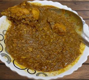 Chicken With Banana Flower Curry