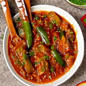 Vegetables in hot garlic                           