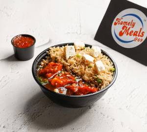 Paneer Manchurian Rice Bowl
