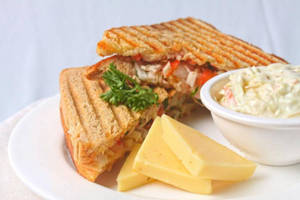 Vegetable Grilled Sandwich Jain