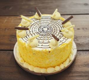 Crunchy Butterscotch Cake