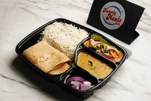 Veg Kadai Meal Thali