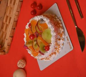 Eggless Fresh Fruit Cake (425 Gms)