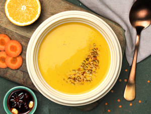 Spiced Carrot & Orange Soup