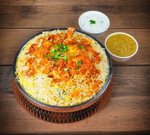 Hyderabad Chicken Dum Biryani [Single]