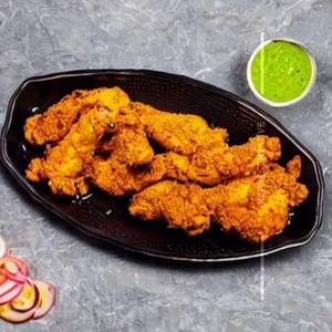 Roti fried chicken shawarma