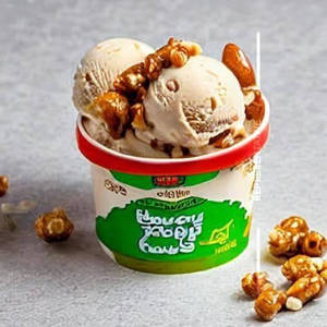 Honey Nuts Crunchy Ice Cream