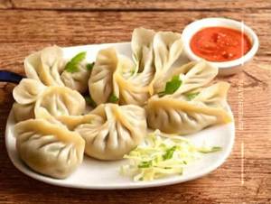 Veg cheese momos