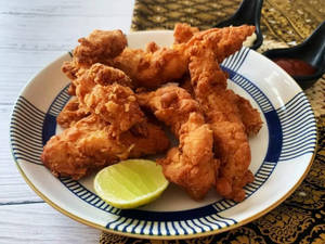 Crispy Fried Chicken Thai Style