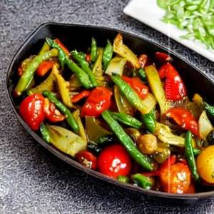 Mixed Vegetable in Hot Garlic Sauce