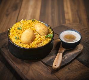 Egg Biryani [4 Eggs Family Pack]