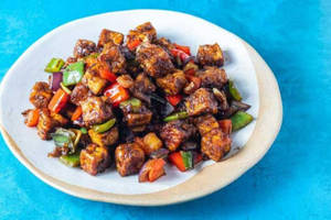 Fried Tofu In Black Pepper