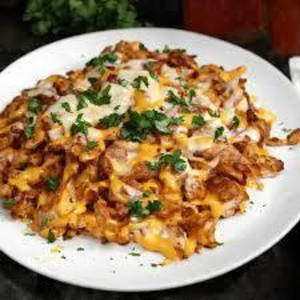 Chicken And Cheese French Fries