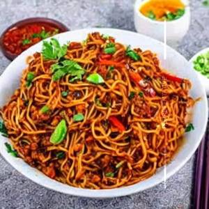 Lamb Chilli Garlic Noodles